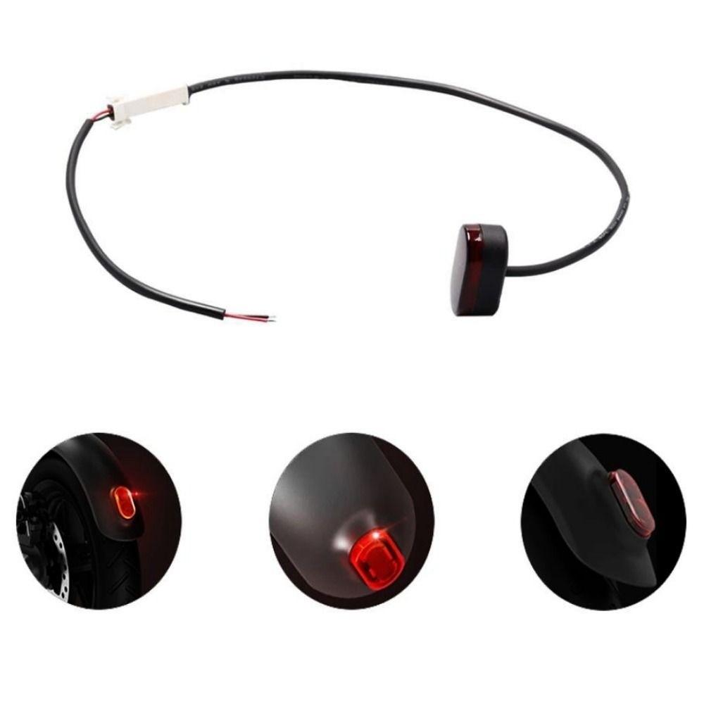 Scratch-resistant Rear Taillight Silicone Cap Screw line Parts Accessories For Xiaomi 1S pro M365