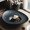 Oval Ceramic Fruit Salad Bowl Sashimi Sushi Plate Soup Bowl Home Kitchen Solid Color Cutlery Snack Bread Dessert Dish Soup Basin