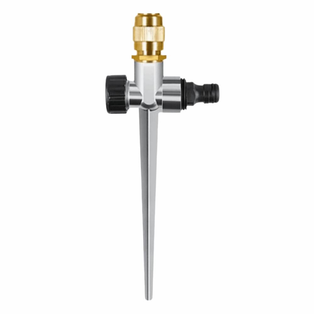 Adjustable Spike Sprinkler Double Outlet Adjustable Lawn Sprinkler Lawn Sprinkler Agriculture