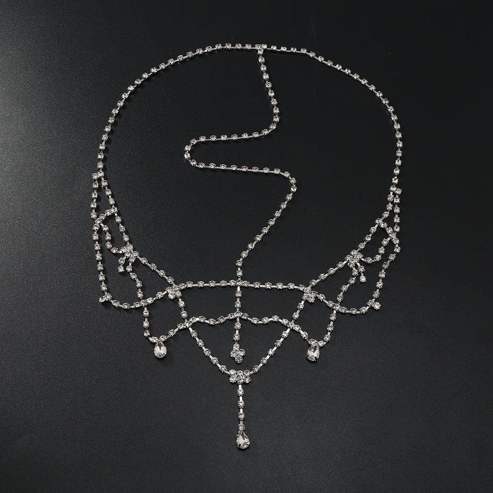 Rhinestone Fashionable Pendant Design Women Headwear Headpiece For Brides Gift