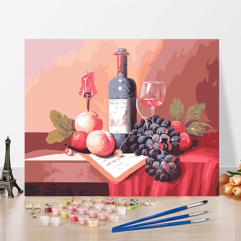 DIY Картина по номерам Искусство Хобби Ремесла Украшение дома Цифровая картина маслом Живопись по номерам
