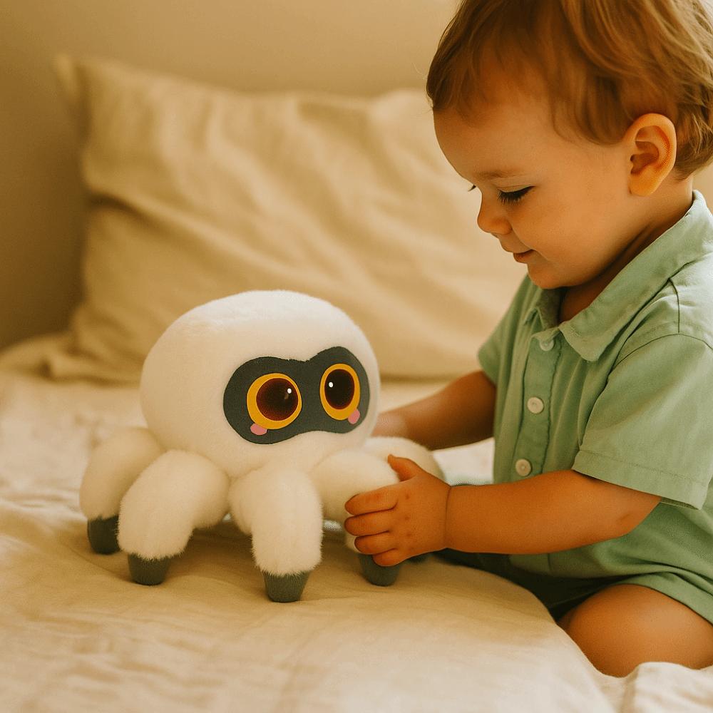 Fluffy Spider Plush Doll Simulation Black Crawling Pet Doll Spider Stuffed Animal  Birthday Parties