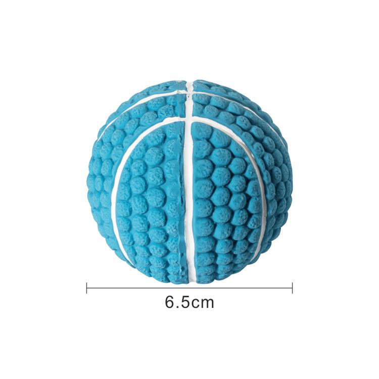 9-14cm 5PCS TPR Multi Styles Durable Interactive Eco Friendly Rubber Ball Organic Dog Chew Cooling Toys