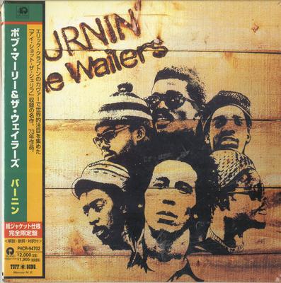 CD WAILERS - Burnin' PHCR94702 Tuff Gong 1998 Япония ОбиРегги, Ска и Даб Б/У