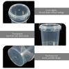 Food Buckets Plastic Bucket Container Clear Sealing Packaging Case Useful Storage Pail