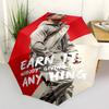 Cr7 Celebration Moment Compact Travel Automatic Umbrella Compact 8-Rib Design Lightweight Travel Essential Stylish Accessory Spiritual Gift