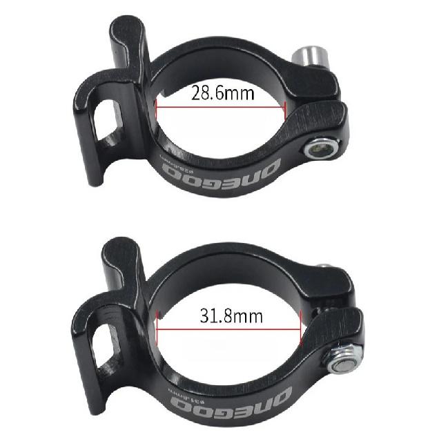 Bicycle direct-mount/direct-lock front derailleur adapter seat 28.6/31.8/34.9MM Suitable for steel /aluminum/carbon frames