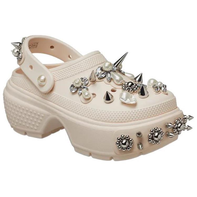 Simone Rocha x Crocs Stomp Clog Dew Мужские кроссовки Белые 210942-0WW