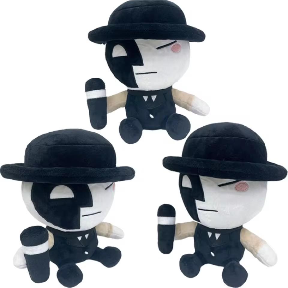 25cm New Die of Death Artful Plushie Anime Figures Cartoon Plushies Stuffed Doll Peripherials Decoration Kid Toy Birthdays Gifts