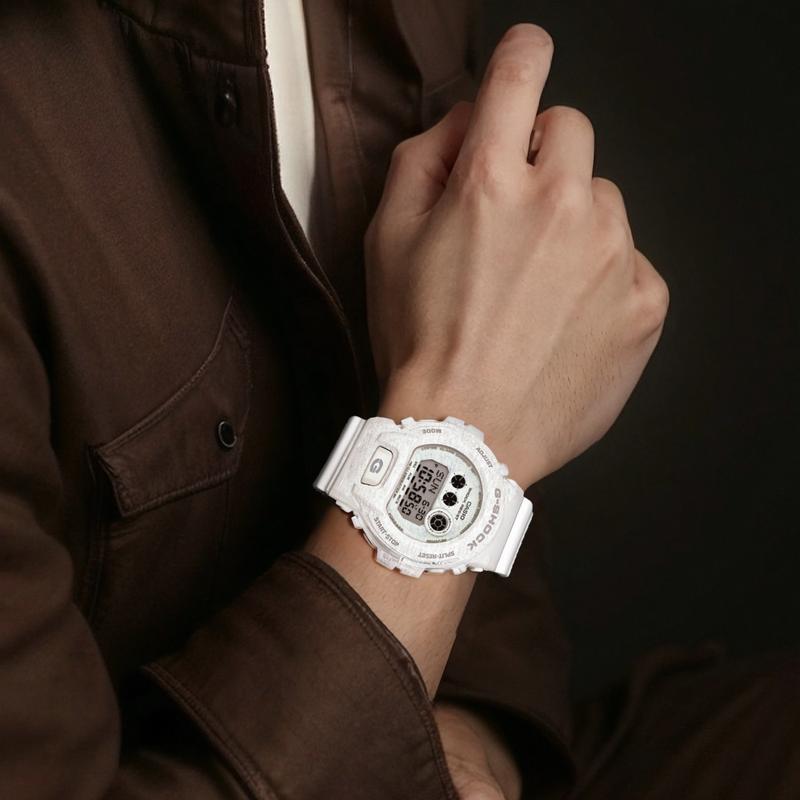 Casio Серия G-SHOCK, персонализированный узор, спорт и отдых, кварцевый механизм, полимерный ремешок, японские и корейские часы, мужские часы, GD-X6900HT-7
