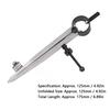 Carbon Steel Adjustable Scribing Tool Lockable Angle Metal Scribe Tool  Leather Craft