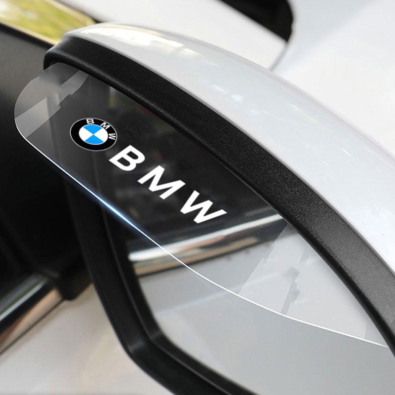 Car Rearview Mirror Rain Eyebrow Rain Shield Universal Rearview For BMW M e46 e90 e60 f30 f10 e39 e36 g20 g30 f20 Accessories a44