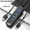 4 Ports USB 3.0 Hub With Power Adapter Multi USB Splitter Hub For Computer Accessories Multiple Expander USB2.0 Type C HUB