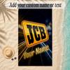 Beach TowelJCB Custom Name Text Personalized Soft Towel for Beach Pool Indoor Home Decor Gift