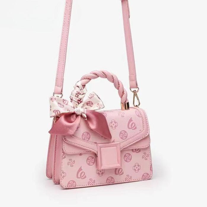 IELGY All-Match Fashion Pink Messenger Bag