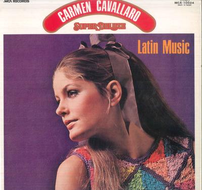 LP Пластинка КАРМЕН КАВАЛЛАРО - Латинская Музыка Супер Делюкс MCA10024 MCA Япония Оби Латинская Б/У