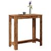 VidaXL Bar Table Old Wood 102x50x103.5 Cm Engineered Wood, Pub Table, High Table, Bar Stool Table, Table 854416