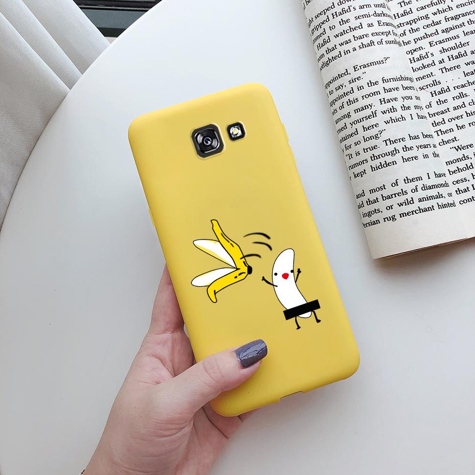 case For Samsung Galaxy A7 2017 Case Cute Painted silicon soft tpu phone back Cover Bumper For Samsung A7 2017 A720 A720f Cases
