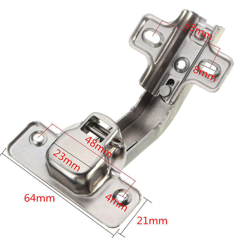 At 135° Degree Corner Folded Cabinet Door Hinges Face Frame Soft Close Half Overlay Kitchen