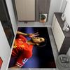 Ecuadorian Football Legend Floor Mat Perfect for Game Room Dormitory Kitchen Entryway Anti-slip Rug Anime Office Decor