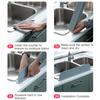 Water Deflector Thickened Splash-resistant Oil-Proof Strong Suction Cup Kitchen Sink Splash Guard Sink Flap Block Water Barrier Separate Baffle