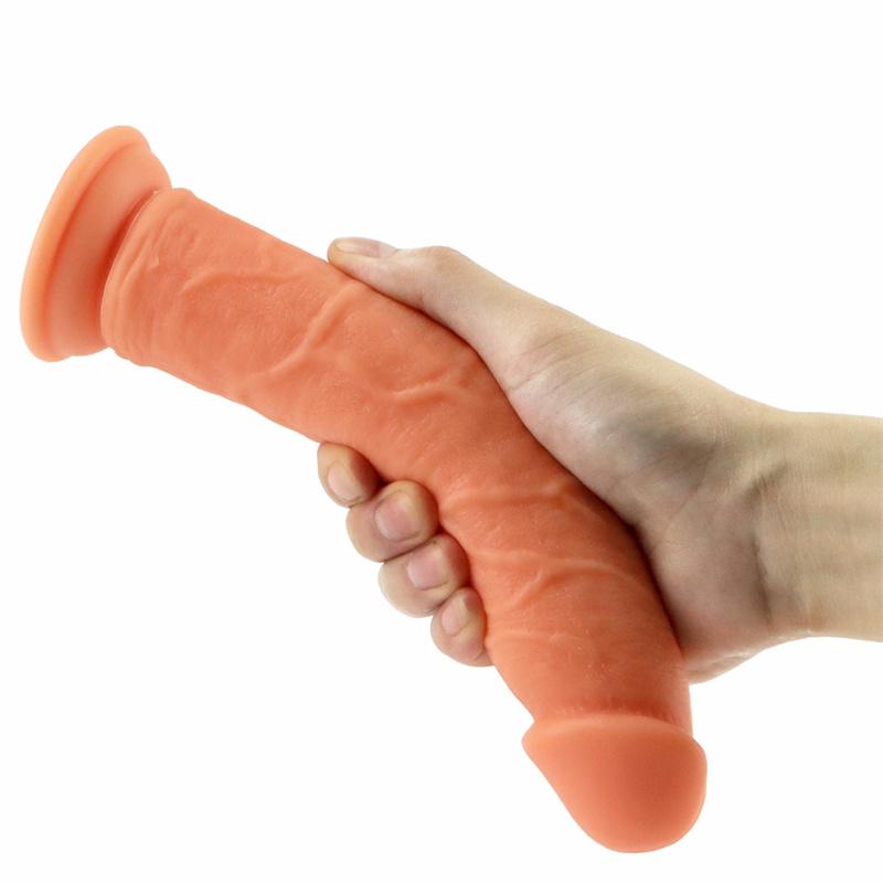 Устройство для женской мастурбации Без яиц Супермягкий силикон Экстрамягкий Мягкая имитация члена Большая вагина