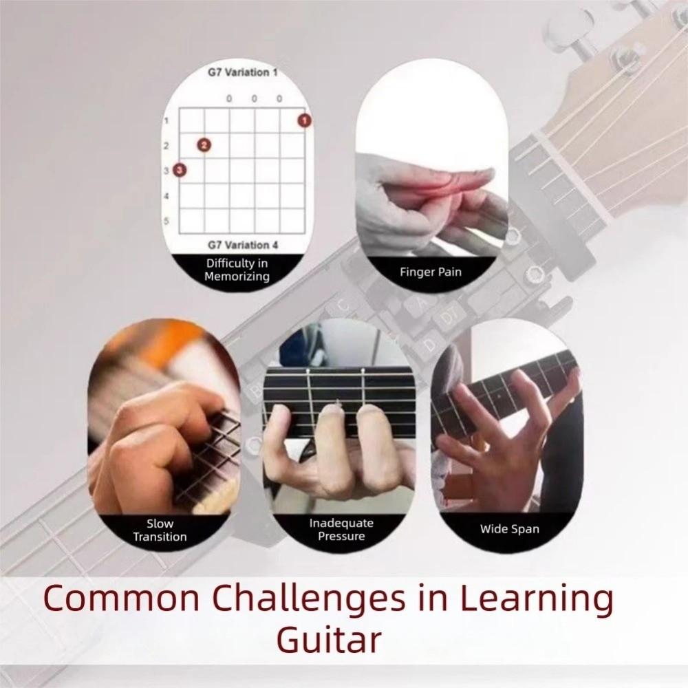 Portable Design Guitar Aid Chords Trainer Guitar Teaching Trainer  Music Education