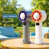 2025 Mini Handheld Portable Neck Fan with Semiconductor Cooling and Ice Pack