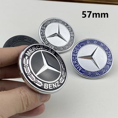1 шт. 57 мм Значок-эмблема на капот автомобиля для Mercedes Benz W204 W205 W212 W213 W221 W177 W246 GLA GLC CLA Автоаксессуары