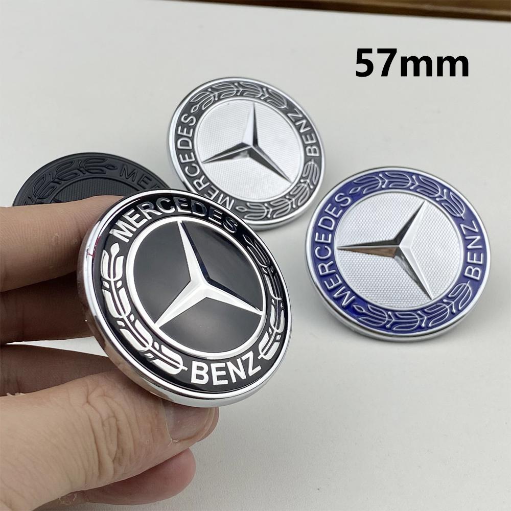 1 шт. 57 мм Значок-эмблема на капот автомобиля для Mercedes Benz W204 W205 W212 W213 W221 W177 W246 GLA GLC CLA Автоаксессуары