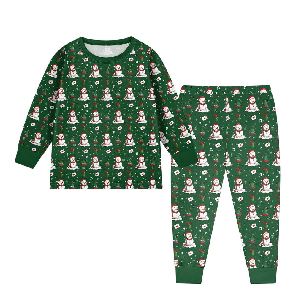 Детский модный костюм юбка топ с круглым вырезом и длинными рукавами брюки