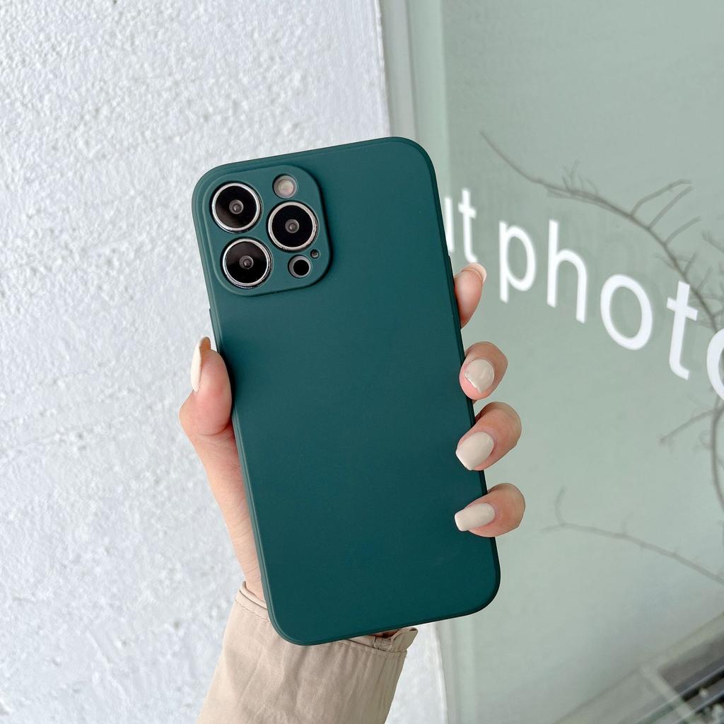Подходит для vivoS19 чехол из матового ТПУ с мелкими отверстиями и прямыми краями Y200 чехол для телефона iqooneo9 Силиконовый чехол-кубик Рубика для мобильного телефона