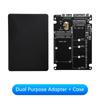 M. 2 твердотельных SSD в корпус для внешнего жесткого диска SATA 3.0 NGFF MSA к адаптеру последовательного порта Двойное использование 2-в-1