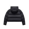 Fila Fusion Модная повседневная свободная короткая пуховая куртка женская верхняя одежда Черный T11W443908F-BK