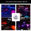 Under Car Neon Light Kit, Car Ambient Lights, Wireless Ambient Lighting Music Sync LED
