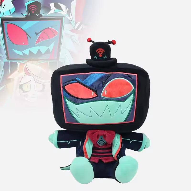 Милые плюшевые игрушки Hazbin Hotel VOX, Рождественская игра, Hazbin Злой босс, Мягкая кукла, Подарки на день рождения и праздники, Игрушки для украшения комнаты