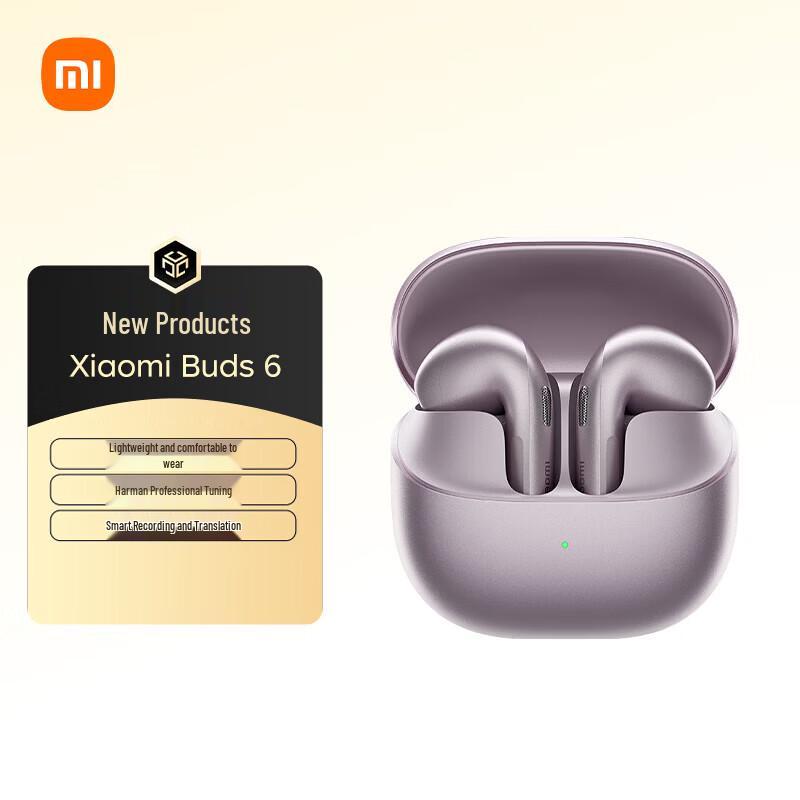 Xiaomi Buds 6 Полувнутриканальные Bluetooth-наушники