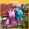 Unicorn Cartoon Creative Plush Keyring Cute Doll Backpack Pendant Children For