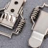 2Pcs Straight Loop Toggle Latch Clamp Heavy Duty Spring Loaded Cabinet Door Box Case Fixtures Jig Mounting Hole Vertical Toggle