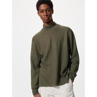 Флисовая футболка SofT KniT с воротником-стойкой