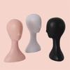 Wide Display Stand Glasses Hat Head Model Display Stand Plastic Mannequin Women's Model Wig Holder