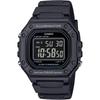 ] Часы Casio Collection [Оригинал Япония] Веб-эксклюзивная модель W-218H-1BJF Мужские Черные