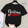 Santa Claus Children's Fashion Leisure Christmas Party Children's T-shirt Top
