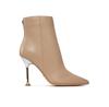 Бежевые ботильоны Travis FLPTRA LEA10