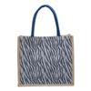 Large Capacity Versatile Retro Tote Bag Women'S Fashion Linen Commuter Shoulder Bag Fashion Portable Shopping Bag