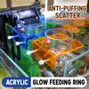 Plastic Fish Tank Feeder Fixed Point Feeding Feed Holder  Saltwater Marine Tank