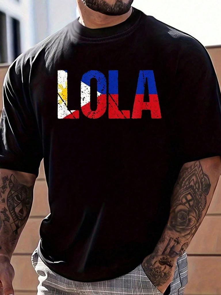 100% Хлопок Лола Бабушка Филиппины Пинай Филипина Футболка Женская Мужская Графическая Футболка Повседневные Топы Мода