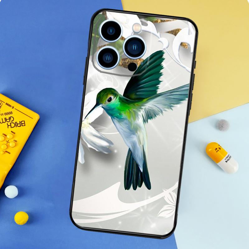 Hummingbird Phone Case For iPhone 16 15 13 12 11 14 17 Pro Max 13 mini 16 Plus 16e 17 Air Bumper Cover