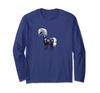 Moomin Flower Horse/Sea Horse Long Sleeve T-Shirt