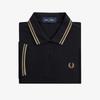 Fred Perry [G3600] Рубашка Fred Perry с двумя полосками - Черный/Золотой Afpf2433600-X72